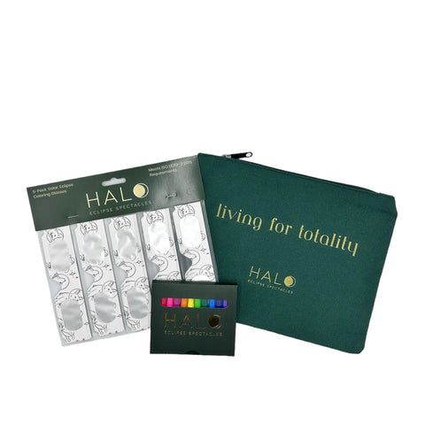 Mystery Paper Solar Eclipse Glasses 5 Kit *AAS Approved - ISO Certified Safe* - Premium from HALO - Just $25! Shop now at HALO ECLIPSE