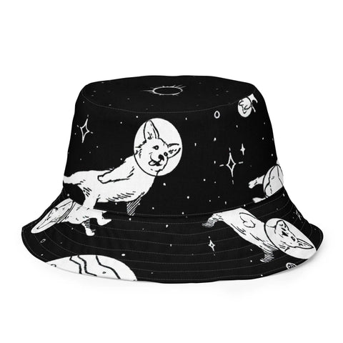 Space Corgis Reversible Bucket Hat - Premium  from HALO - Just $34! Shop now at HALO ECLIPSE