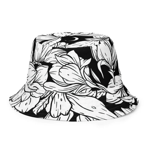 Blooming Beauty Reversible Bucket Hat - HALO ECLIPSE
