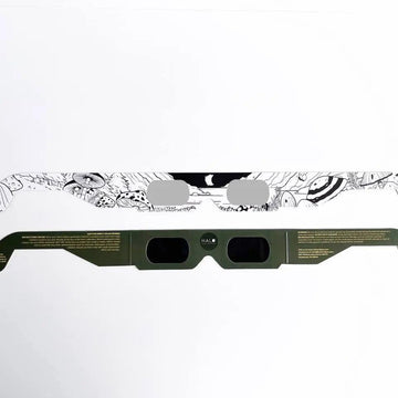 Mystic Fungi: Eclipse Glasses Only *AAS Approved - ISO Certified Safe* - Premium from HALO - Just $30! Shop now at HALO ECLIPSE