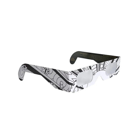 Mystery Solar Eclipse Glasses Pack of Same Design *AAS Approved - ISO Certified Safe* - Premium  from HALO - Just $15! Shop now at HALO ECLIPSE