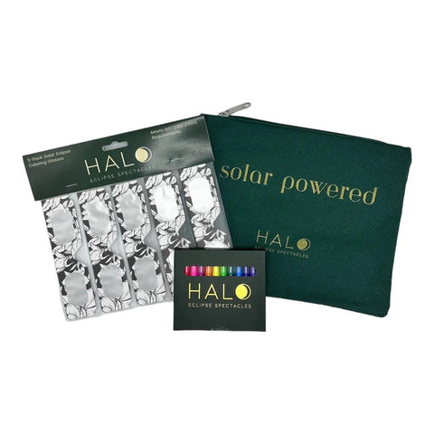 Mystery Paper Solar Eclipse Glasses 5 Kit *AAS Approved - ISO Certified Safe* - Premium from HALO - Just $25! Shop now at HALO ECLIPSE