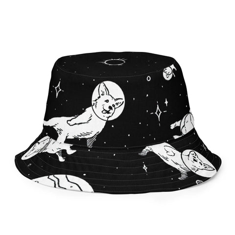 Space Corgis Reversible Bucket Hat