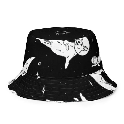 Space Corgis Reversible Bucket Hat - Premium  from HALO - Just $34! Shop now at HALO ECLIPSE