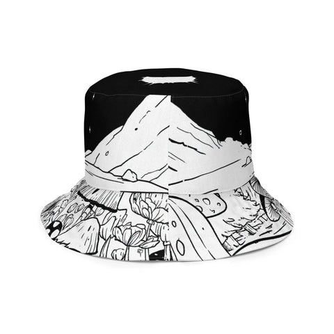 Mystic Fungi Reversible Bucket Hat - Premium  from HALO - Just $34! Shop now at HALO ECLIPSE